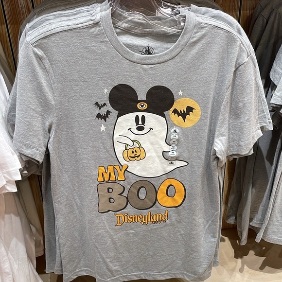 Disney Park My Boo Ghost Mickey Mouse Disneyland Halloween T Shirt NEW - Picture 1 of 1
